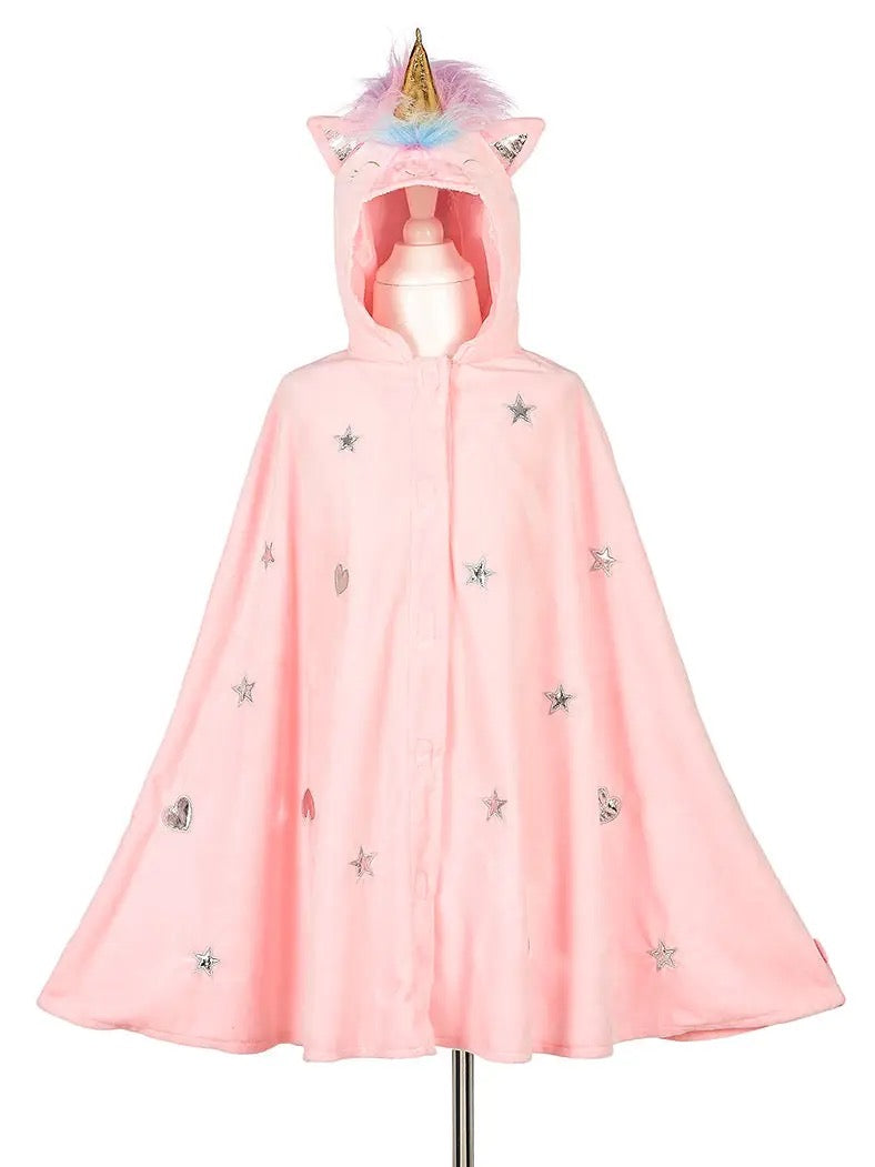 Kids Unicorn Cape in Pink