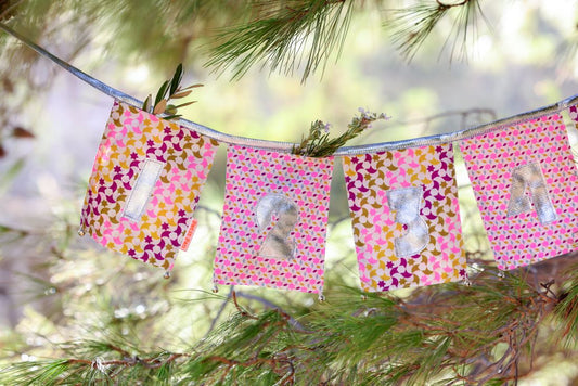Zellige Pocket Advent Calendar Garland