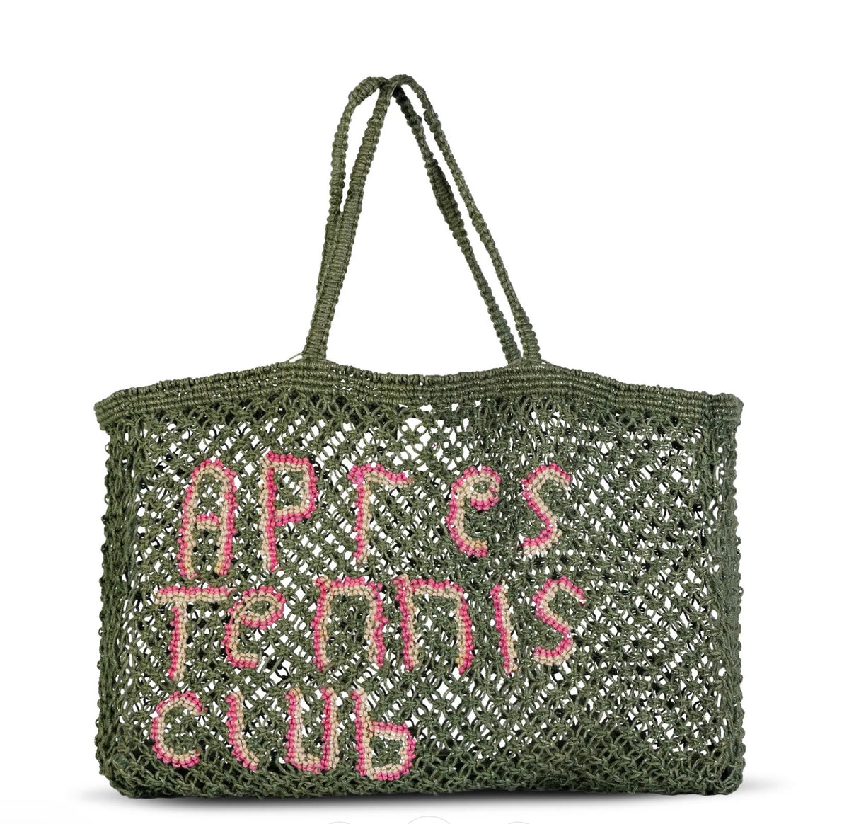 Apres Tennis Club Woven Bag