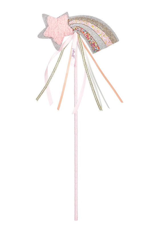 Rainbow Glitter Wand