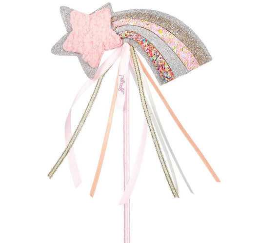 Rainbow Glitter Wand